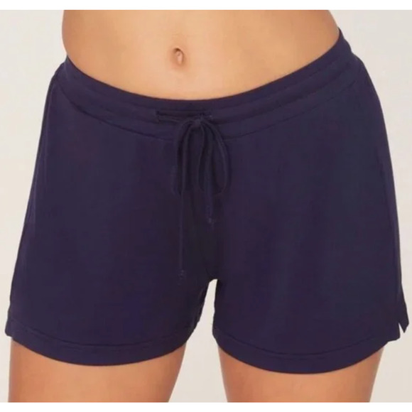 Andie The Shorts Eclipse Blue Women's Size Medium Comfort Lounge Neutral - Picture 1 of 7